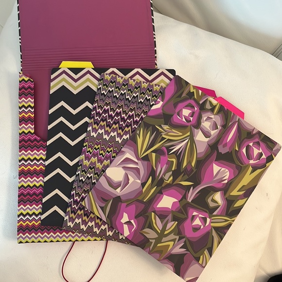 Missoni for Target Other - MISSONI FOR TARGET FILE FOLDER WITH 3 INSERTS/ NEW!